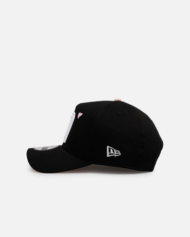 New Era Mexico National Baseball Team 'Pink Satin Hearts 2.0' 9FORTY A-Frame Snapback Black/Pink