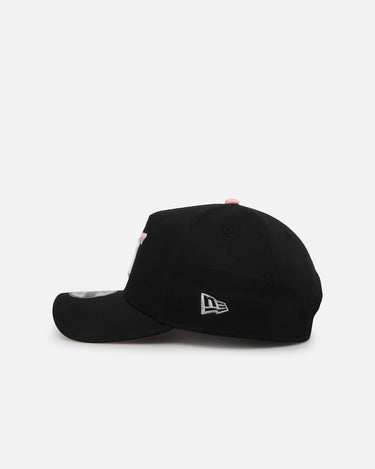 New Era New York Yankees 'Pink Satin Hearts 2.0' 9FORTY A-Frame Snapback Black/Pink