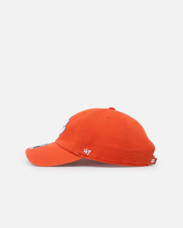 47 Brand Clemson Tigers 47 Clean Up Strapback Orange